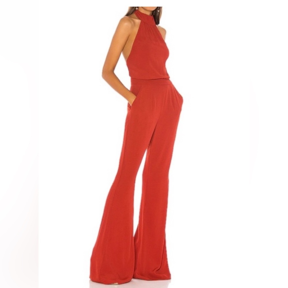 Flynn Skye Red Jumpsuit